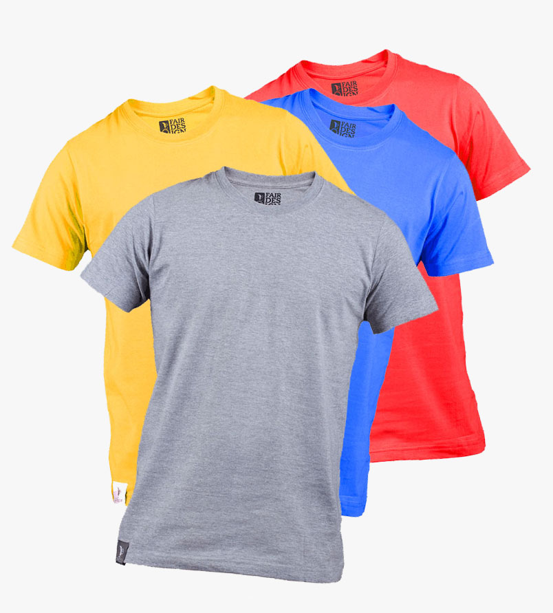 Camiseta básica de algodón